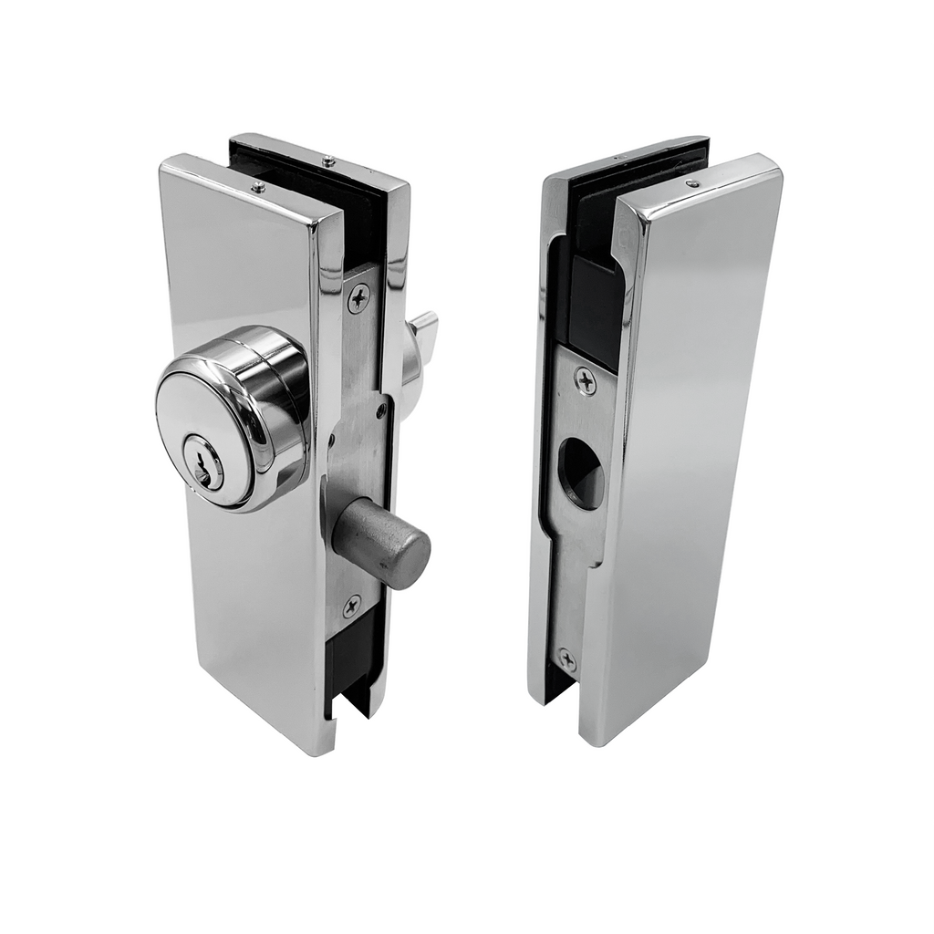 Glass Door Lock Gdlus Series Patch Lock Set With American Style Cy