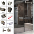 Shower Sliding Door Kits - Luna Series (PN, BS, MBL, SB, BBRZ, GM, ORB)