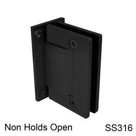 Hulk Hydraulic Hinge - 90° Wall to Glass - NHO - Box of 2 - SS316 (BS, PS, MBL)