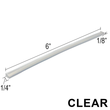 Blocs de réglage transparents (1/4", 5/32", 1/8", 1/16") (longueur 2" et 6")
