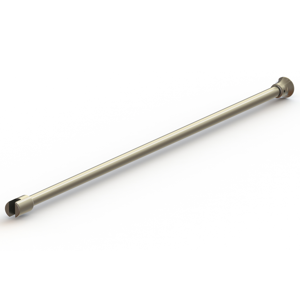 Shower Support Bar Adjustable Ceiling to Glass (CH, BN, MBL, SB, P