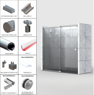 HYD Slide - Shower Sliding Kits