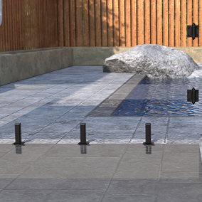 Titan Series Core Mount Spigot - Square