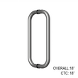 18" Tubular Commercial Pull - 18"CTC Back to Back (BS, PS, MB)