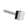[2SWSLLP] Kit de poignée échelle - Rondelle carrée/goujon pour poignée échelle simple et combinée - Porte jusqu'à 5 cm d'épaisseur - Acier inoxydable brossé