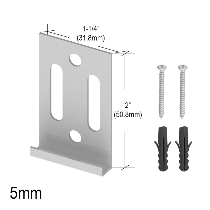 [VMC5Z] Mirror Clip Set - 5mm