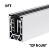 [ARCH8610T] Sabot de base Arch-Loc - Série 86 - Montage par le haut (120 po) - Aluminium anodisé brossé