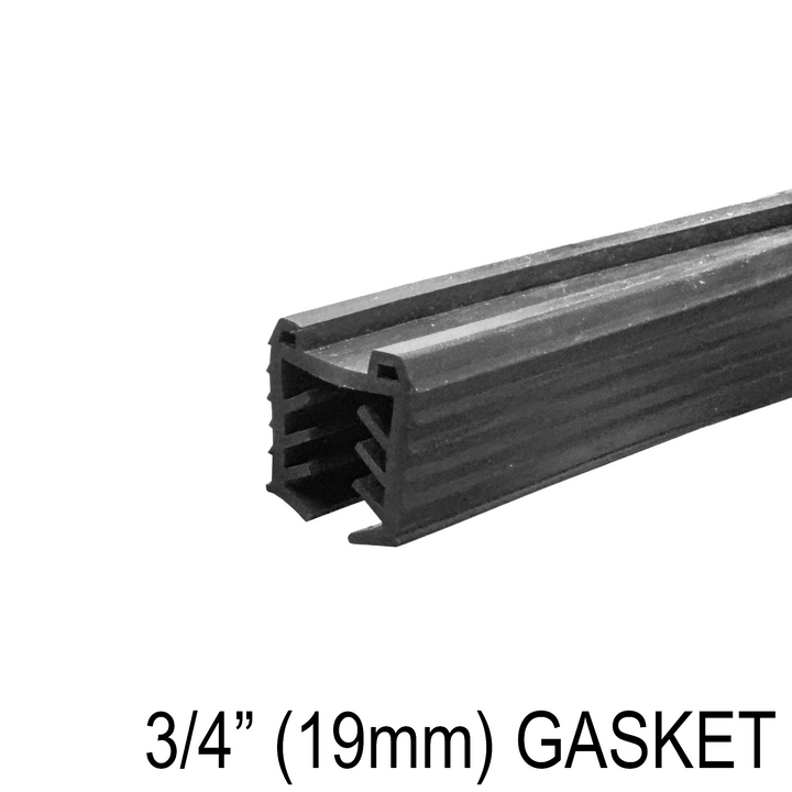 [CRUB19] Caprail - Caoutchouc - pour verre 3/4" (19 mm)