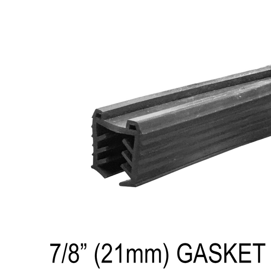 [CRUB21] Caprail - Rubber - for 7/8" (21mm) Glass