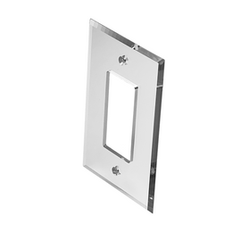 [AMPDEC1] Acrylic Mirror Cover Plate - Single Decorator