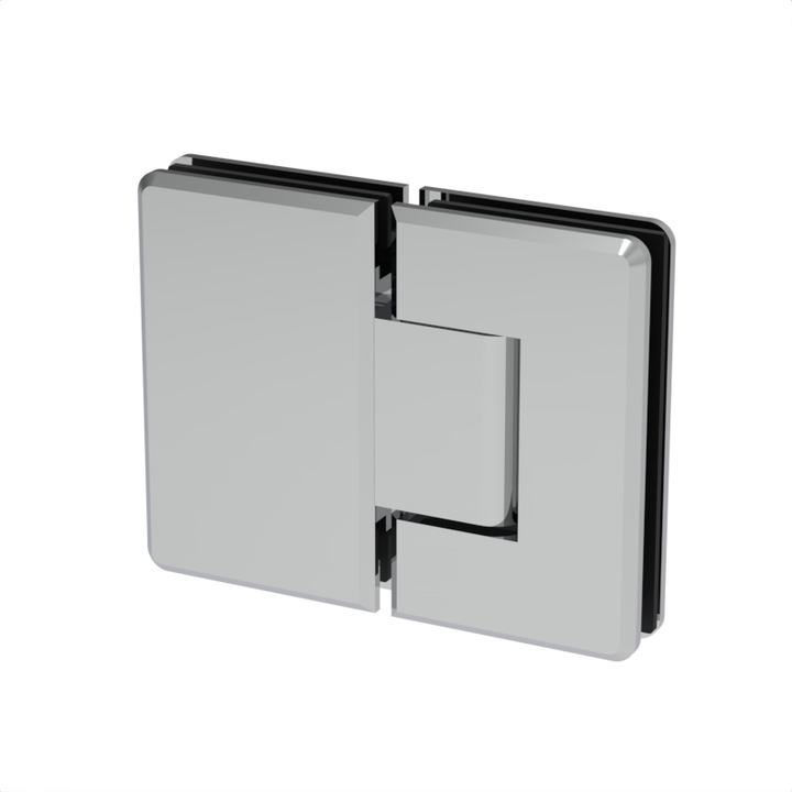 [BEV180] Charnière de douche - Biseautée - Usage régulier - Montage sur verre 180°