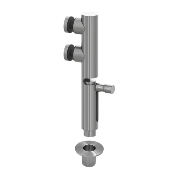 [DSDIVE] Pool Fence Hardware - Door Stop - Glass to Floor + Bottom Keeper
