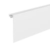[ARCH6910TCLD] Arch-Loc Base Shoe - 69 Series - Top Mount Cladding (120") - Brushed Anodized Aluminum