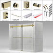 [CAMI73] Shower Sliding Door Kit - CAM Series