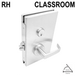 [GDLCC] Center Glass Lock - Classroom Version - Inswing, Right Hand - RH (BS, MBL, PS)