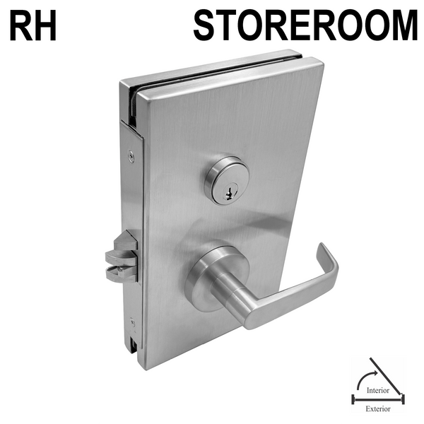 [GDLCS] Centre Glass Lock - Storeroom Version - Inswing, Right Hand (BS, MBL, PS)