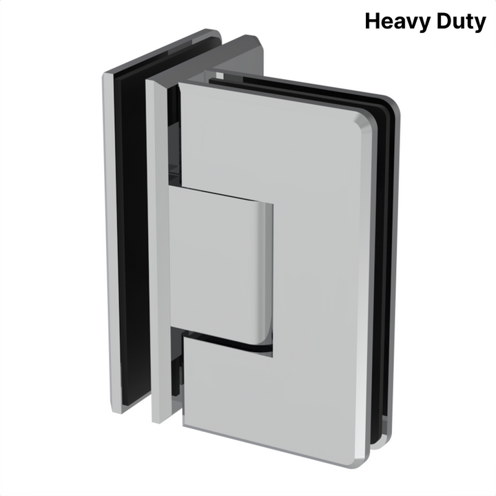 [COLE092] Shower Hinge - Beveled Heavy Duty - 90° Glass to Glass