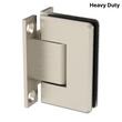 [COLEH037] Shower Hinge - Beveled Heavy Duty - Wall to Glass 90°, H Back Plate