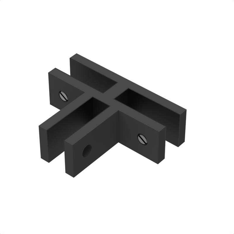 [CON3WAY] Railing Connector - 3 WAY Glass to Glass (Slim) – Grey Goat ...