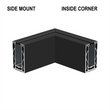 [CORE7210SM12TINCN] CORE-LOCK Base Shoe - 72 Series - 90º Side Mount - Inside Corner
