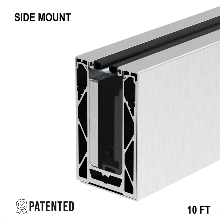 [CORE7210SM12T] CORE-LOCK Base Shoe - 72 Series - Side Mount (120")