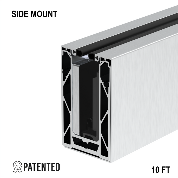 [CORE7210SM12T] CORE-LOCK Base Shoe - 72 Series - Side Mount (120")