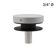 [DCAP114] Display Standoff Cap - 1-1/4" Ø (BS, MBL, SB)