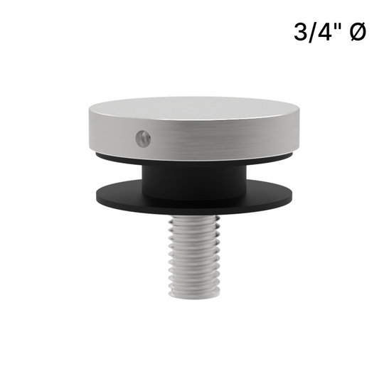 [DCAP114] Display Standoff Cap - 1-1/4" Ø (BS, MBL, SB)