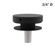 [DCAP114] Display Standoff Cap - 1-1/4" Ø (BS, MBL, SB)