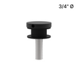[DCAP34] Display Standoff Cap - 3/4" Ø (BS, MBL, SB)