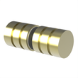 [DK106] Bouton de porte en verre - Style 106 dos à dos