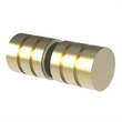 [DK106] Bouton de porte en verre - Style 106 dos à dos