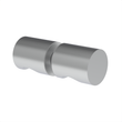 [DK140] Bouton de porte en verre - Style 140 dos à dos
