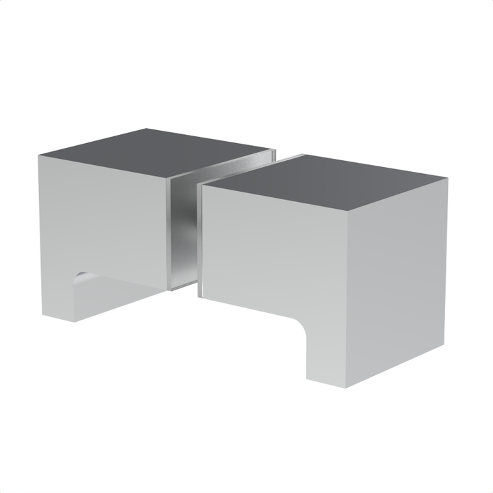 [DKSQ2] Glass Door Knob - SQ2 Style back to Back paddle