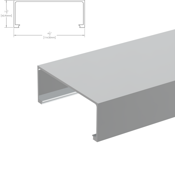 [DLUX45H120] Header System - 1-3/4 X 4-1/2" - Header - 120" Length