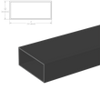 [DLUX4HB120] Header System - 1-3/4 X 4" - Box Header - 120" Length