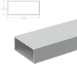 [DLUX4HB120] Header System - 1-3/4 X 4" - Box Header - 120" Length