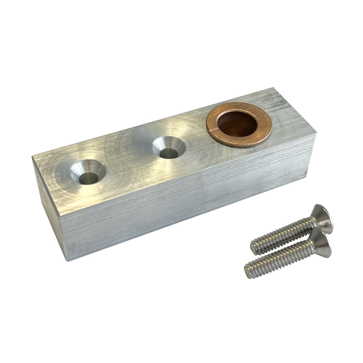 [DLUX4HTDF] DLUX 4" Door Rail - Standard Top Door Rail Pivot Arm