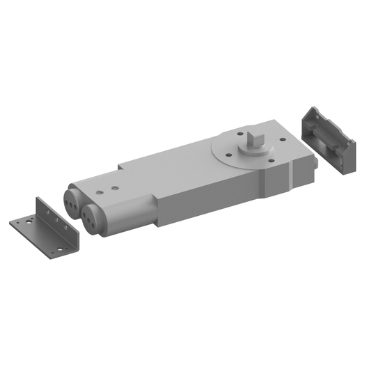 [DLUX4HDC90HO] Header System - Concealed Overhead Header Door Closer