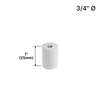 [DSO341] Base d'écartement pour présentoir - 3/4" Ø x 1" hauteur de base (BS, MBL, SB) - Acier inoxydable brossé