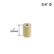 [DSO341] Display Standoff Base - 3/4" Ø X 1" Base Height (BS, MBL, SB)