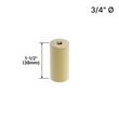 [DSO34112] Display Standoff Base - 3/4" Ø X 1-1/2" Base Height (BS, MBL, SB)