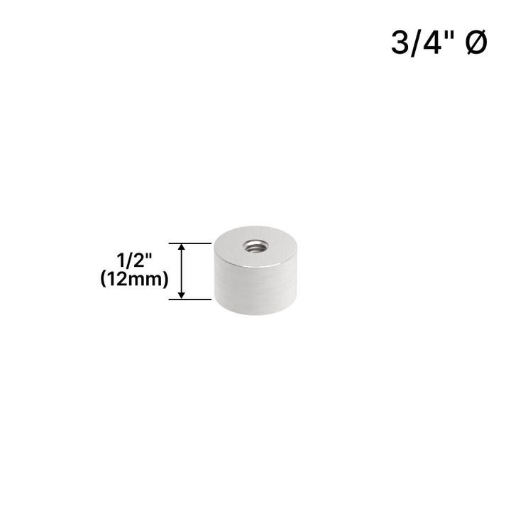[DSO3412] Display Standoff Base - 3/4" Ø X 1/2" Base Height (BS, MBL, SB)