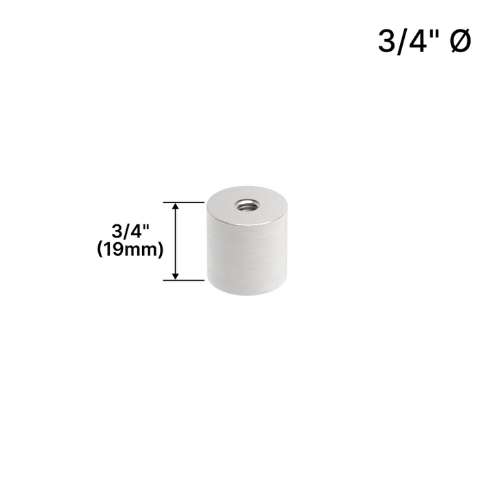 [DSO3434] Display Standoff Base - 3/4" Ø X 3/4" Base Height (BS, MBL, SB)