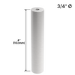 [DSO344] Display Standoff Base - 3/4" Ø X 4" Base Height	(BS, MBL, SB)
