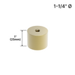[DSO1141] Display Standoff Base - 1-1/4" Ø X 1" Base Height (BS, MBL, SB)