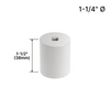 [DSO114112] Base d'écartement pour présentoir - Ø 1-1/4" x hauteur de base 1-1/2" (BS, MBL, SB) - Acier inoxydable brossé