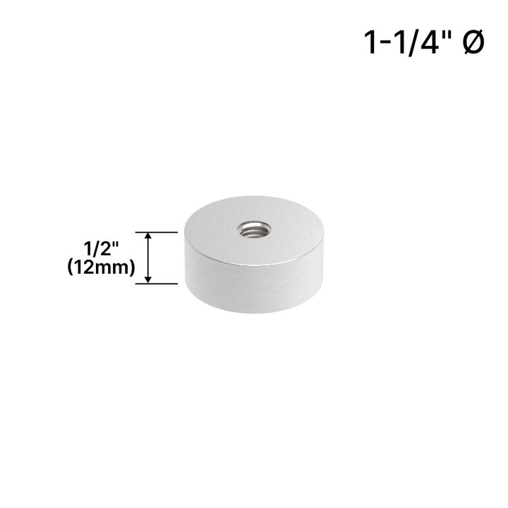 [DSO11412] Display Standoff Base - 1-1/4" Ø X 1/2" Base Height (BS, MBL, SB)