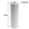 [DSO1144] Display Standoff Base - 1-1/4" Ø X 4" Base Height (BS, MBL, SB)