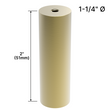[DSO1144] Display Standoff Base - 1-1/4" Ø X 4" Base Height (BS, MBL, SB)